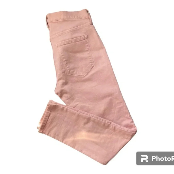 Banana Republic Women's Icy Pink Skinny Crop Jeans SZ 26 - Picture 6 of 8